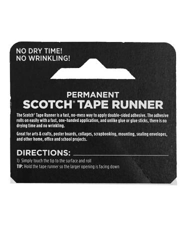 Scotch 3M Scotch Double Sided Adhesive Roller 7 mm x 8 m Red 4 Pack - Buy Online on SooperMarket.com
