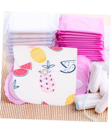3pcs Healeved Napkin Storage Bag Set - Portable Hygiene & Makeup Pouch for Travel - Buy Online on SooperMarket.com
