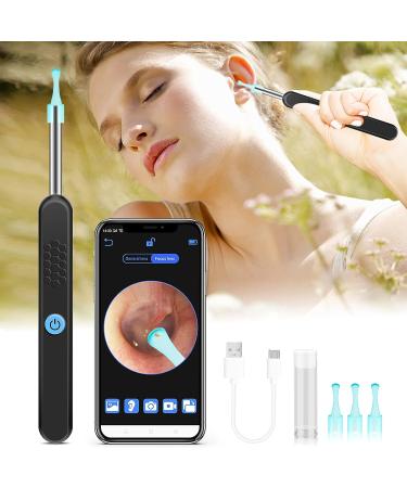 Smart Wireless Ear Wax Removal Tool Camera | Visual Ear Cleaner Kit for Babies, Kids, Adults, Pets | 1296P Ear Otoscope Scope with Cleaning Tool - Buy Online on SooperMarket.com