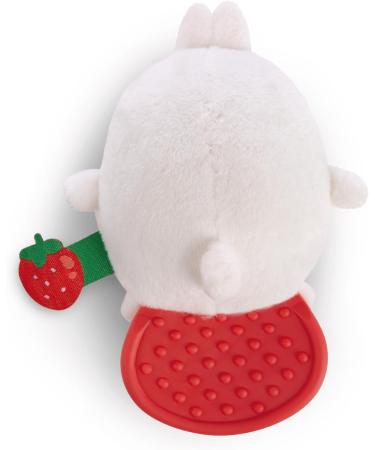 NICI 49477 Molang Teething Ring | Soft 12cm Cuddly Toy for Babies & Toddlers | International Shipping Available - Buy Online on SooperMarket.com