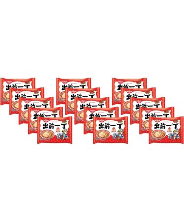 Nissin Demae Ramen Instant Noodles Spicy Sesame Oil Flavour 100g (Pack of 15) by CNMART