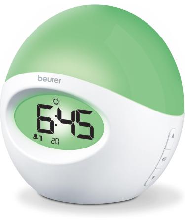 Beurer WL 32 Light Alarm Clock | Sunrise Simulation Dual Alarms & Radio | International Shipping Available - Buy Online on SooperMarket.com
