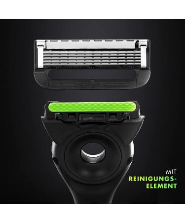 Gillette Labs Wet Razor for Men with Cleaning Element & Travel Case - Premium Magnetic Dock & 3 Blades | Perfect Gift for Men - Buy Online on SooperMarket.com