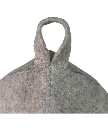 Jocero Sauna Hut - 70% Wool Felt Cap for Men & Women | Premium Universal Size Sauna Hat for Wellness - Buy Online on SooperMarket.com