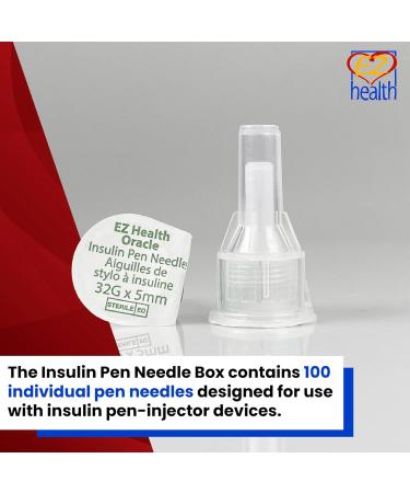 Oracle Insulin Pen Needles 32G 5mm - Buy Online on SooperMarket.com