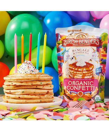 Birch Benders Organic Confetti Pancake & Waffle Mix - 3 Pack (14oz Each), 42 Oz - Buy Online on SooperMarket.com