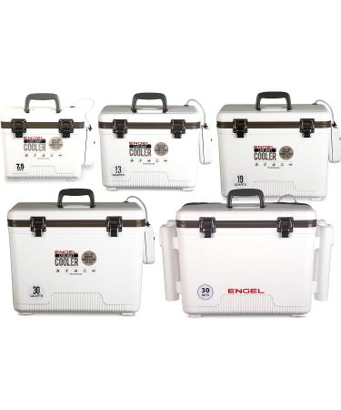 Engel 7.5qt Live Bait Cooler with 2nd Gen 2-Speed Portable Aerator Pump | Fishing Bait Station for Shrimp, Minnows, and Live Bait - Buy Online on SooperMarket.com