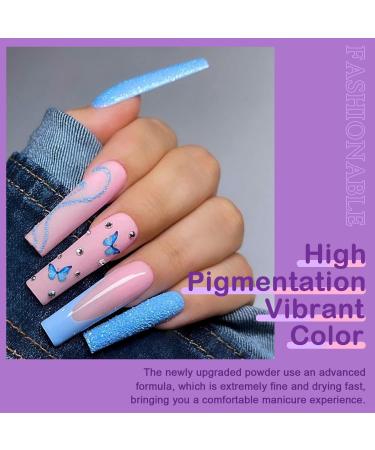REDNEE 39pcs Dip Powder System Starter Kit - Easy Application for Nail Art Manicure Salon or Home DIY - RE18 Party Queen Collection - Buy Online on SooperMarket.com