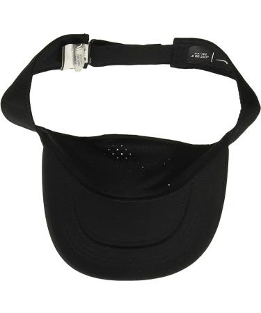 Nike Aerobill Visor - Black/White - One Size - Buy Online on SooperMarket.com