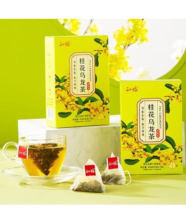Socobeta 22 Osmanthus Oolong Tea Bags - Herbal Relaxation Tea for Leisure Tasting and Gifting | Thirst Quenching and Aromatic Blend - Buy Online on SooperMarket.com