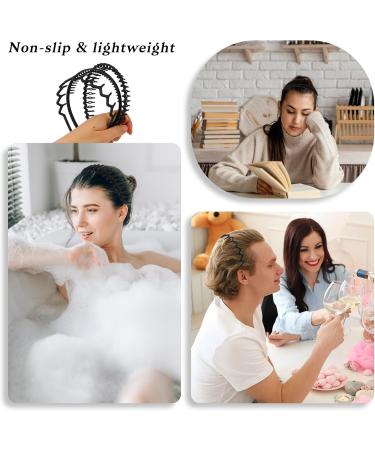 WLLHYF 3 Pieces Sharks Tooth Hair Comb Plastic Non Slip Headband Wavy Teeth Hair Hoop Fashion Effortless Hairband Hair Accessory for Women Girls Men Black - Buy Online on SooperMarket.com