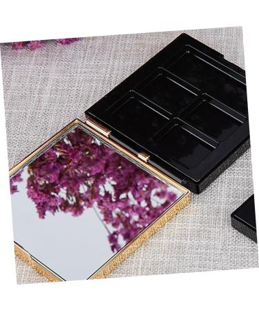 HAPINARY 2 Pcs Empty Eyeshadow Dish Empty Eyeshadow Pans Empty Eye Shadow Empty Eyeshadow Pallet Black - Buy Online on SooperMarket.com