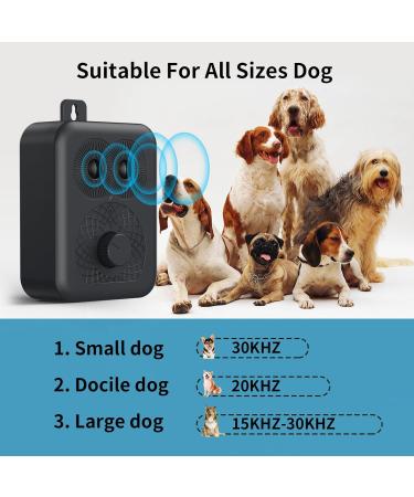 HXWEB Pet Anti-Bark Device for Dogs | 4-Level Ultrasonic Bark Control | Waterproof & Effective Anti-Bell Solution - Buy Online on SooperMarket.com