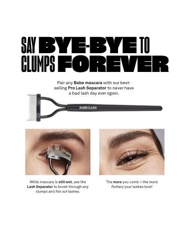 Babe Lash Volumizing Mascara - Smudge Proof, Long Lasting Formula - 6mL - Buy Online on SooperMarket.com