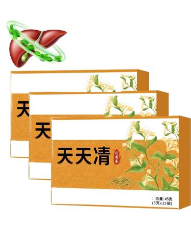 Daily Liver Nourishing Herbal Tea Everyday Herbal Tea Everyday Nourishing Liver Tea Drink Everyday Nourish Everyday Chinese Liver Tea Herbal Tea For Liver Tian Tian Qing Cha (3 Box)