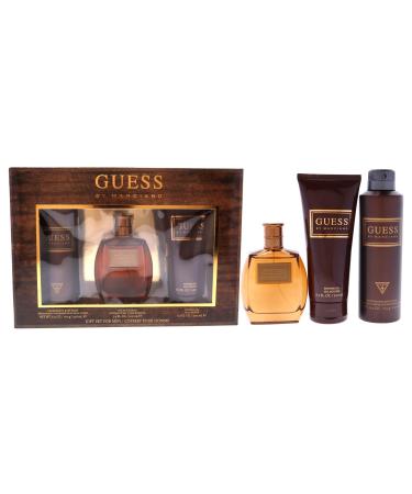 GUESS by Marciano 3 Pc Gift Set 3.4oz EDT Spray 6.7oz Shower Gel 6.0oz Deodorizing Body Spray GIFTSET