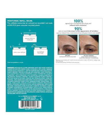  Peter Thomas Roth | Peptide Skinjection Moisture Infusion Cream Refillable Moisturizer For Loss of Firmness and Elasticity Fine Lines & Wrinkles Dryness 21 Amplified Peptides & Neuropepti des - Buy Online on SooperMarket.com