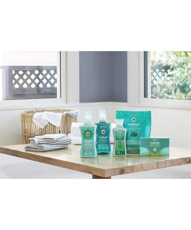 Method Beach Sage Laundry Detergent Packs - 84 Packs, Hypoallergenic & Plant-Based Stain Remover, Works in Hot & Cold Water - Pack of 2 - Buy Online on SooperMarket.com