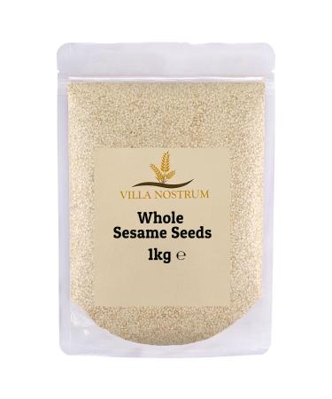 Natural Sesame Seeds 1kg by Villa Nostrum