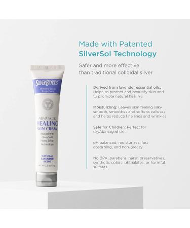 American Biotech Labs Advanced Healing Skin Cream - Natural Lavender Scent 1.2 oz - Buy Online on SooperMarket.com