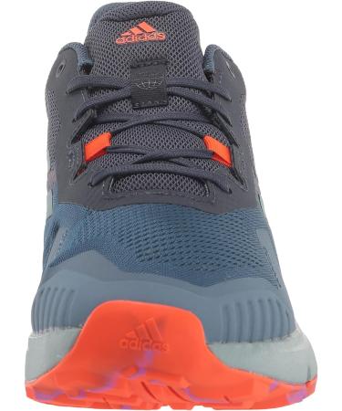 adidas Women's Terrex Soulstrides Trail Running Shoe 11 - Wonder Steel/Magic Grey/Impact Orange - Buy Online on SooperMarket.com