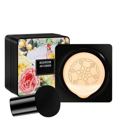 Mushroom Head Air Cushion BB Cream CC Cream Foundation Moisturizing Concealer Lasting Nude Makeup Moisturizing Pigment CC Liquid Foundation Even Skin Tone Makeup Base Primer #Natural