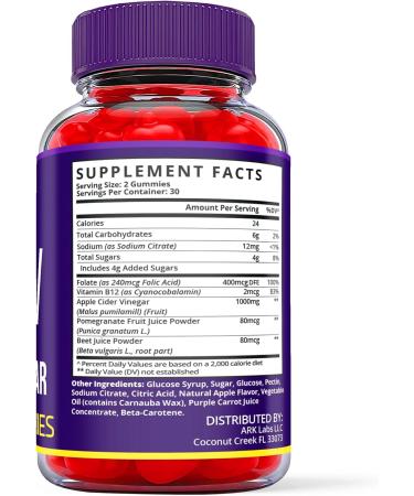 (2 Pack) Keto Drive ACV Gummies - Vegan Formula with Apple Cider Vinegar and Vitamin B12 for Weight Loss - 120 Gummies - Buy Online on SooperMarket.com