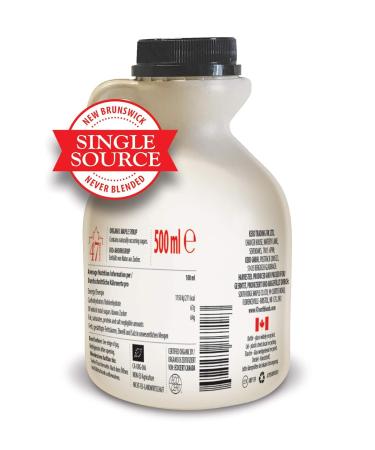 47 North Canadian Bio Maple Syrup - Very Dark Grade A 500ml | Organic Gluten-Free Vegan - Perfect for Pancakes & More - Buy Online on SooperMarket.com