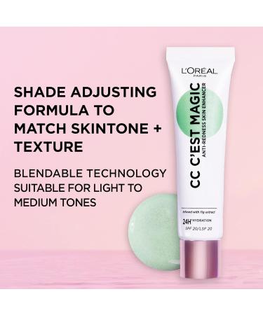 L'Or al Paris C est Magic Anti-Redness CC Cream and Glow Paradise Plumping and Hydrating Lip Gloss with Hyaluronic Acid and a Collagen Complex for a Fresh Clean Makeup Look CC Cream & Gloss - Buy Online on SooperMarket.com