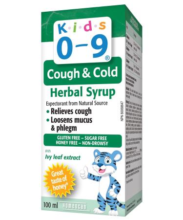 Kids 0-9 Herbal Cough & Cold Syrup 100 ml Any-time 100 ml (Pack of 1)