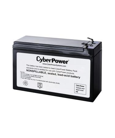 CyberPower RB1280A UPS Replacement Battery Cartridge Maintenance-Free User Installable 12V/9Ah