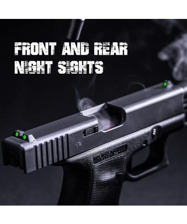 Feyachi NS16 Glow in the Dark Night Sights for Glock Pistols - No Tritium - Buy Online on SooperMarket.com