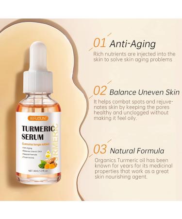 Turmeric Serum for Dark Spots Removal Turmeric Dark Spot Corrector Serum for Face & Body Turmeric Oil Age Spot Corrector Skin Care Moisturizing Serum - Buy Online on SooperMarket.com