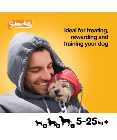 Pedigree Schmackos - Dog Treats Meat Variety 110 Strips - Buy Online on SooperMarket.com