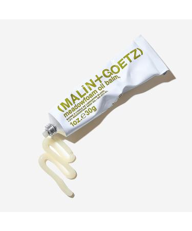 Malin + Goetz Meadowfoam Oil Balm - Multi-Purpose Moisture Protection for Skin and Hair - Anti-Aging, Dry Skin, Chapped Lips - 1 Fl Oz - Buy Online on SooperMarket.com