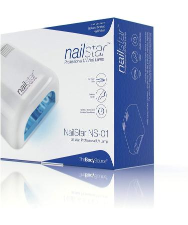 Nailstar 36W Professional UV Nail Lamp | Gel Nail Lamp for Gel Nails with Timers + 4 x 9W Bulbs - Buy Online on SooperMarket.com