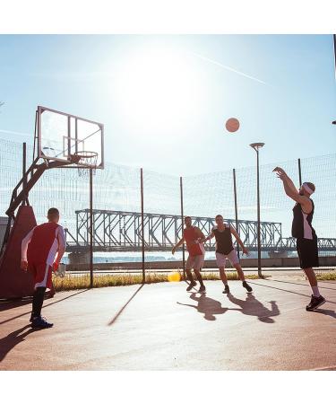 18 PATIKIL Basketball Rim: Wall/Door Mounted, Indoor/Outdoor Goal, Orange/Black - Buy Online on SooperMarket.com