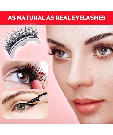 Glazy Boo Self Adhesive False Eyelashes - Reusable, Natural Look (4pcs) - Buy Online on SooperMarket.com