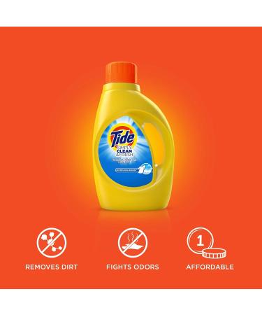 Shop Tide Simply Clean & Fresh Liquid Laundry Detergent - Refreshing Breeze 40oz | International Shipping Available - Buy Online on SooperMarket.com