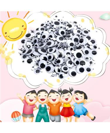 1210pcs Googly Wiggle Eyes Self Adhesive Craft Sticker - Multi Sizes 4mm to 25mm - DIY by ZZYI - Buy Online on SooperMarket.com