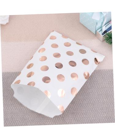 KALLORY 25pcs Paper Bags Candy Container Candy Bag Bronzing Food Bag - Buy Online on SooperMarket.com