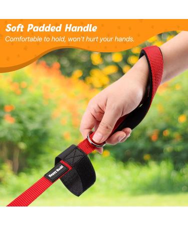 Pettom Drag Line for Dogs - 6m/10m/15m Robust Dog Leash with Padded Handle | Durable Nylon Training Line | Perfect for Cross-Country Practice - Buy Online on SooperMarket.com