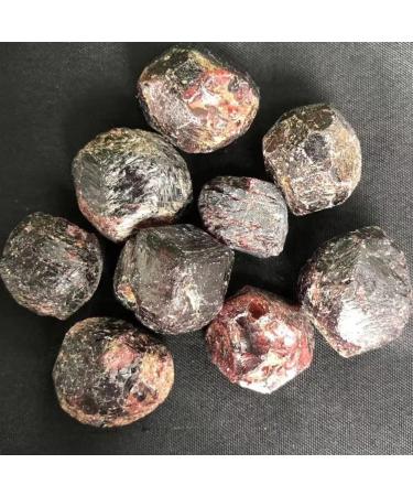 Natural Rough Garnet Crystal Stone Raw Semiprecious Tumbled Stone NaturalReiki Decoration PEIQIYIN Home Goods (Size : 500g) - Buy Online on SooperMarket.com