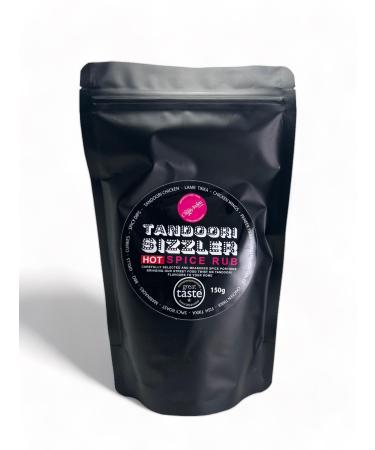 The Cheeky Indian Tandoori Sizzler Ready-To-Use All Purpose Hot Rub Seasoned Spices Mix for Grill Marinade Roast Wings 13 Herbs & Spices No Artificial Colour 100% Natural & Organic 150g