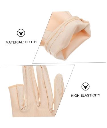 WOFASHPURET 1 Pair Ladies sun protection gloves salon gloves Half Finger Gloves Skin Gloves Golfing Gloves Anti- Fingerless Gloves riding gloves Manicure Glove Accessories Miss summer cloth 21x7.5x0.8cm - Buy Online on SooperMarket.com