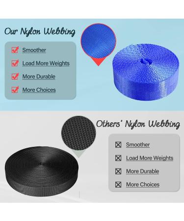 1 Inch Grosun Nylon Webbing Strap for Backpacks, DIY Crafting, Luggage - 12 Colors Available - Buy Online on SooperMarket.com