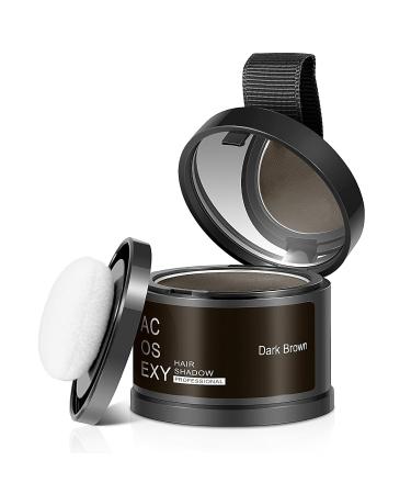 Root Cover Up Powder - Dark Brown for Hair Beard & Eyebrow Coverage | Men's & Women's Gray Hair Solutions - Buy Online on SooperMarket.com