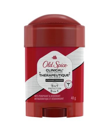 Old Spice Clinical Sweat Defense Anti-Perspirant Deodorant for Men 72 Hour Stronger Swagger 48 g Stronger Swagger-48g