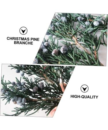 ABOOFAN 2 Pcs Pine Branch DIY Material Floral Boxes Wedding Decoration Christmas Pine Branches Household - Buy Online on SooperMarket.com