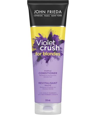 Self Tanner & Brass Fighting Shampoo and Conditioner Set for Blondes | John Frieda Violet Crush Daily Purple Shampoo + Conditioner and Jergens Natural Glow Instant Sun Sunless Tanning Mousse Deep Bronze. - Buy Online on SooperMarket.com